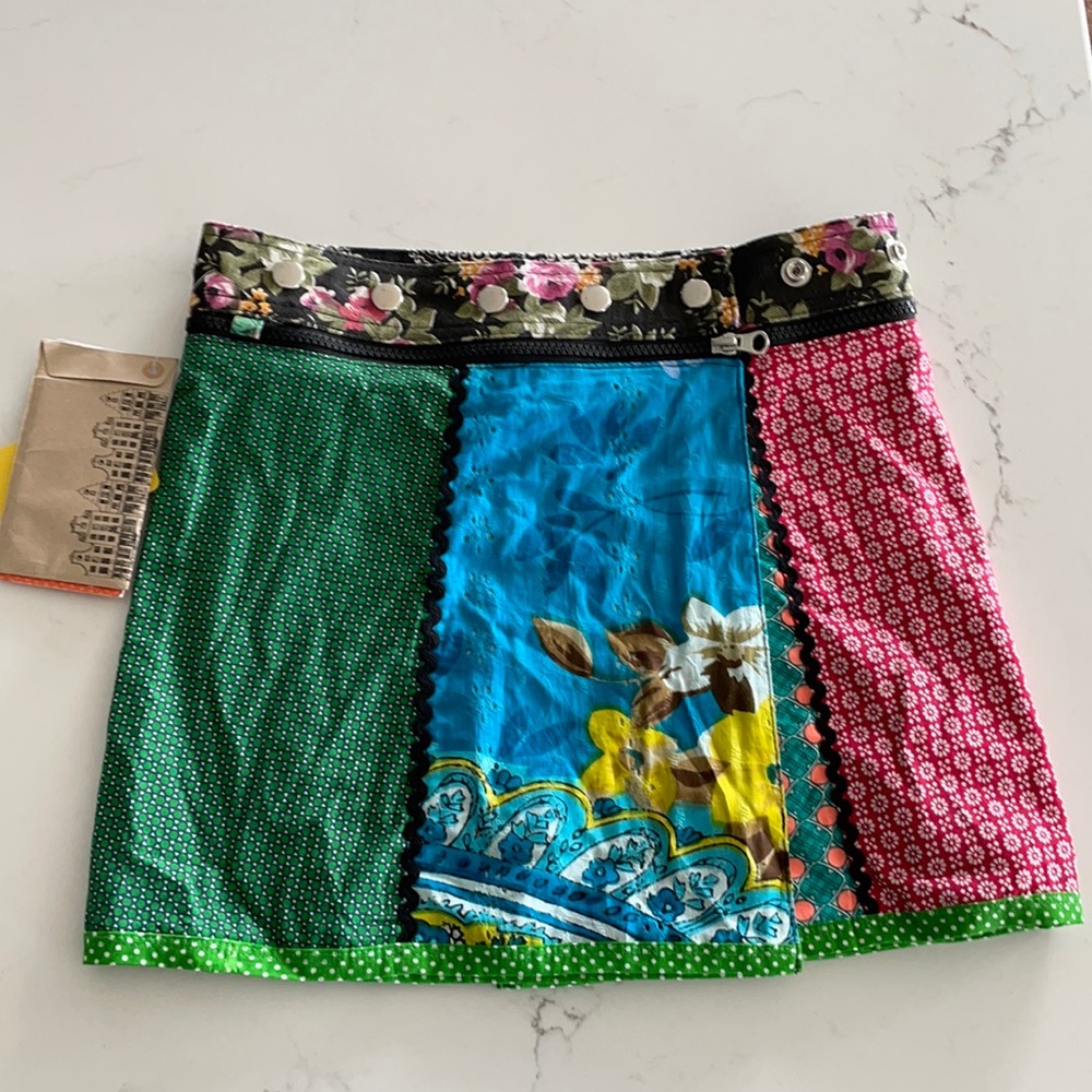 Zane Amsterdam kids Iris adjustable snap skirt